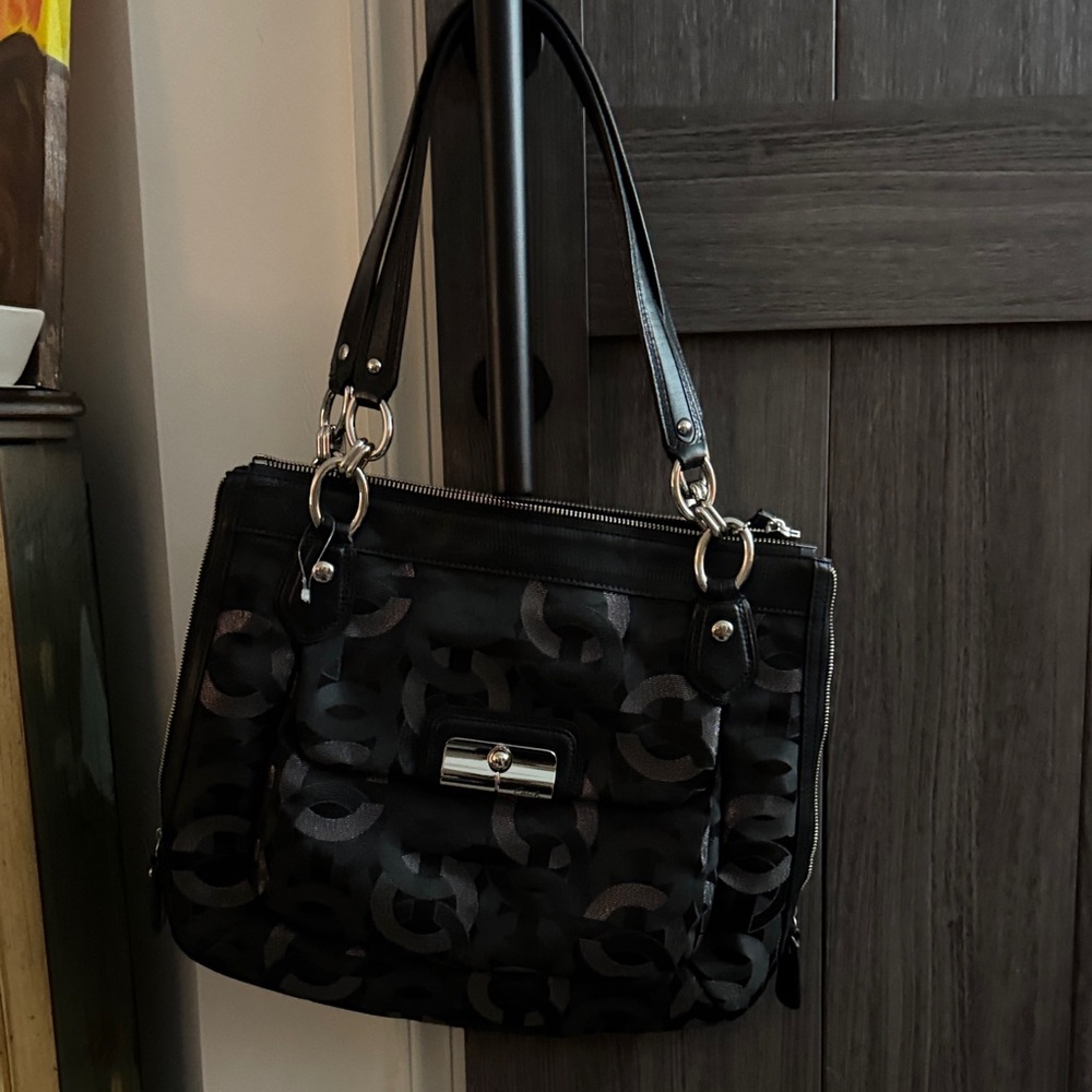 Coach Black Shoulder Bag